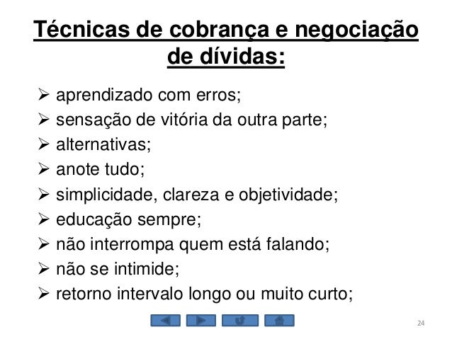 Negociação de dívidas / Análise de Crédito e cobrança